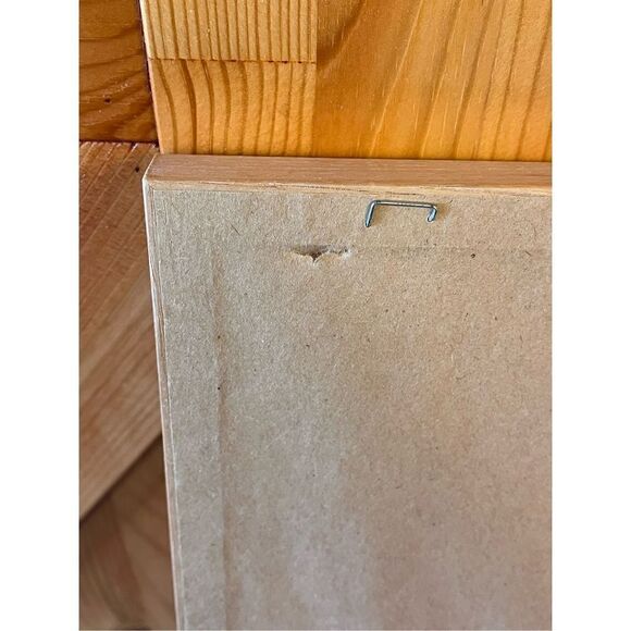 Artwork Art W/ Real Fibers Leaves Petals On Handmade Paper ‘01 Signed - Picture 14 of 14